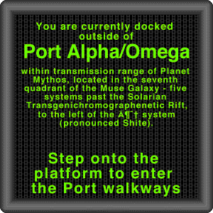 Welcome to Port Alpha/Omega