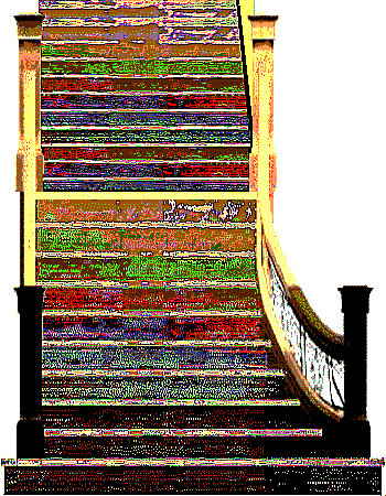 left stairs