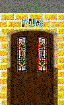 The Pub door