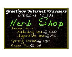 Herb Shop board
