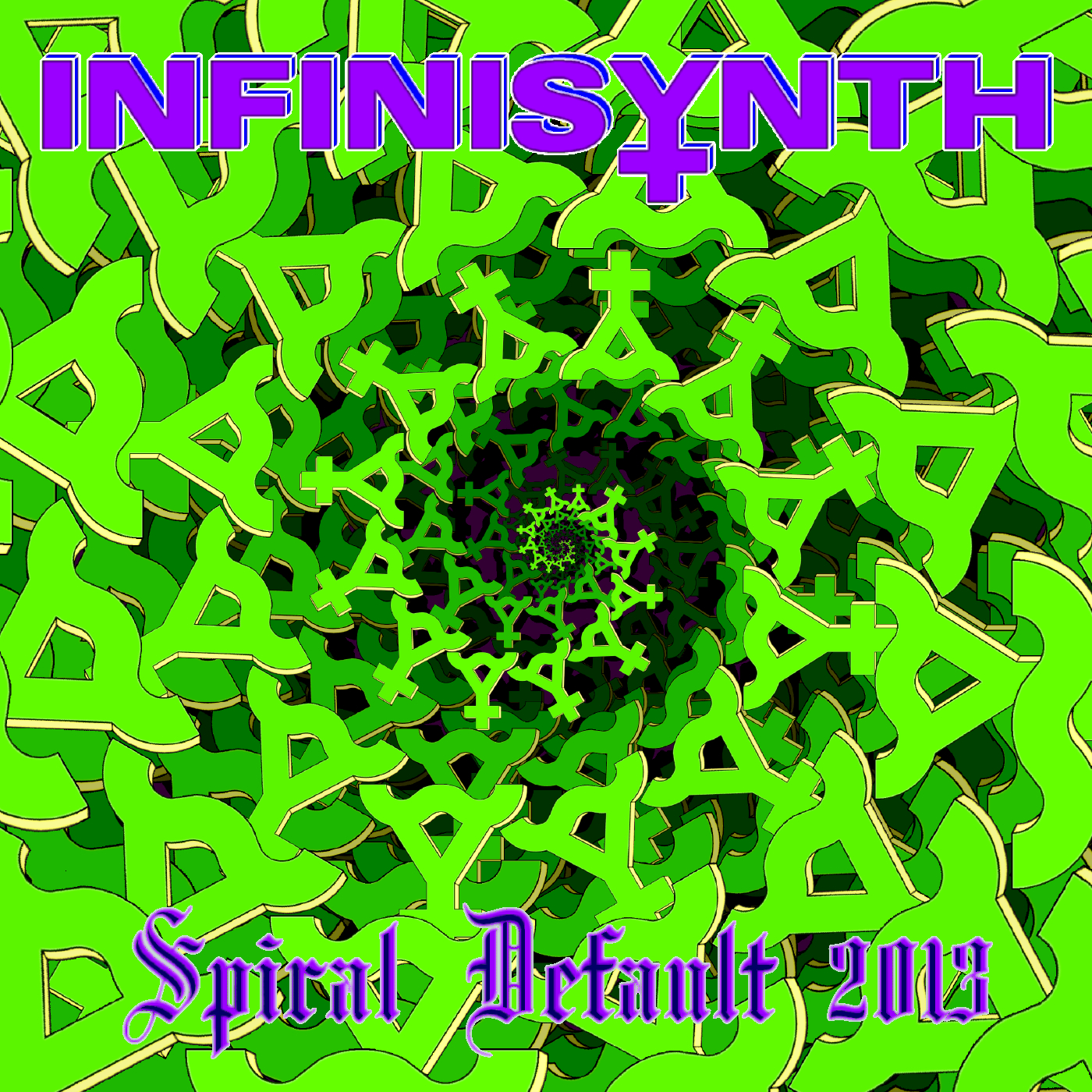 CD cover for Spiral Default 2013 from Infinisynth
