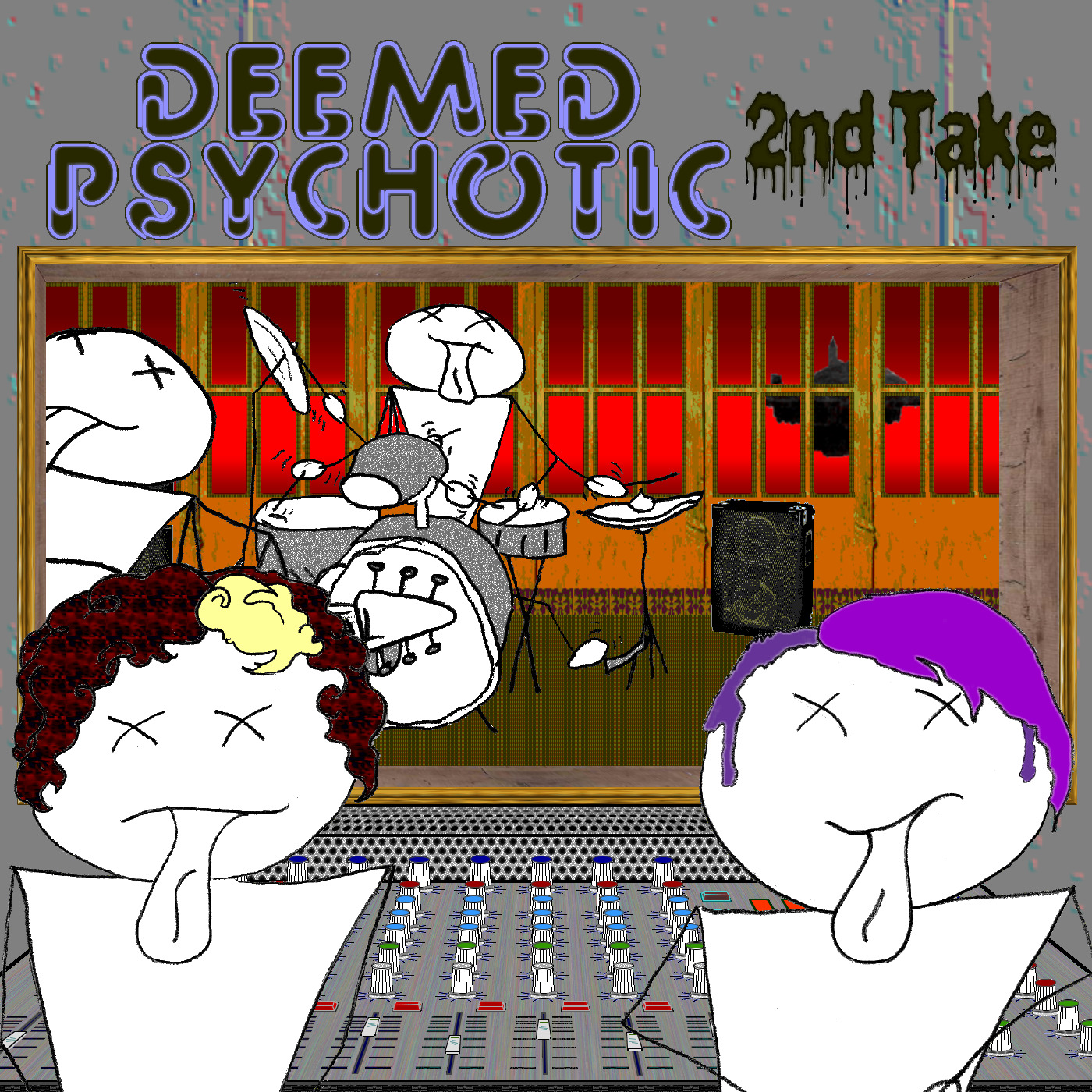 CD cover to Deemed Psychotic - 2nd Take
